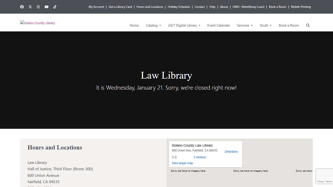 Law Library - Solano County Library